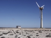 Opustená veterná turbína, Guerrero Negro, Baja California Sur